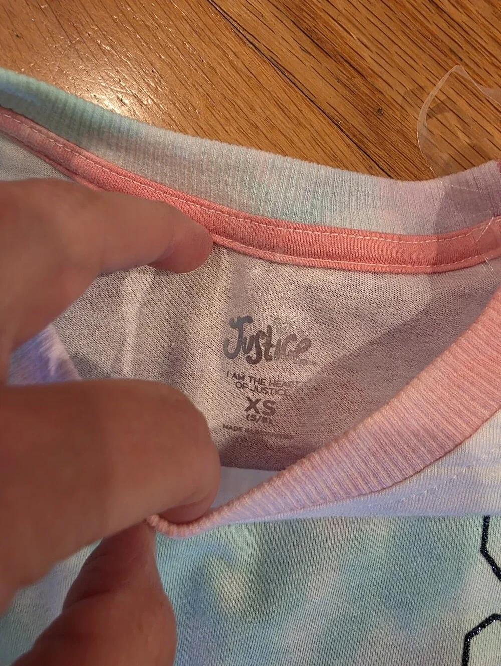 Justice Tie Dye Tee
